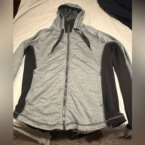 Black & Grey New Balance zip up jacket, size Large